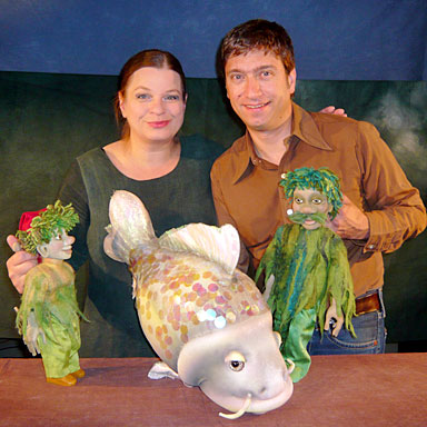 Theater SternKundt: Puppenspielerin Ulrike Kundt und Puppenbauer Joachim Stern